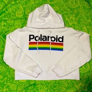 Aéropostale Polaroid Cropped Hoodie